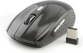 Computermuis - Draadloze muis - Zwart -  muis met draadloze USB receiver -  - Serie Luxe