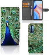 Wallet Book Case OPPO Reno 4 Pro 5G GSM Hoesje Pauw