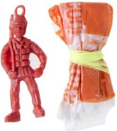 Parachute lanceerder | Parachutespringer | 6 Cm | Rood