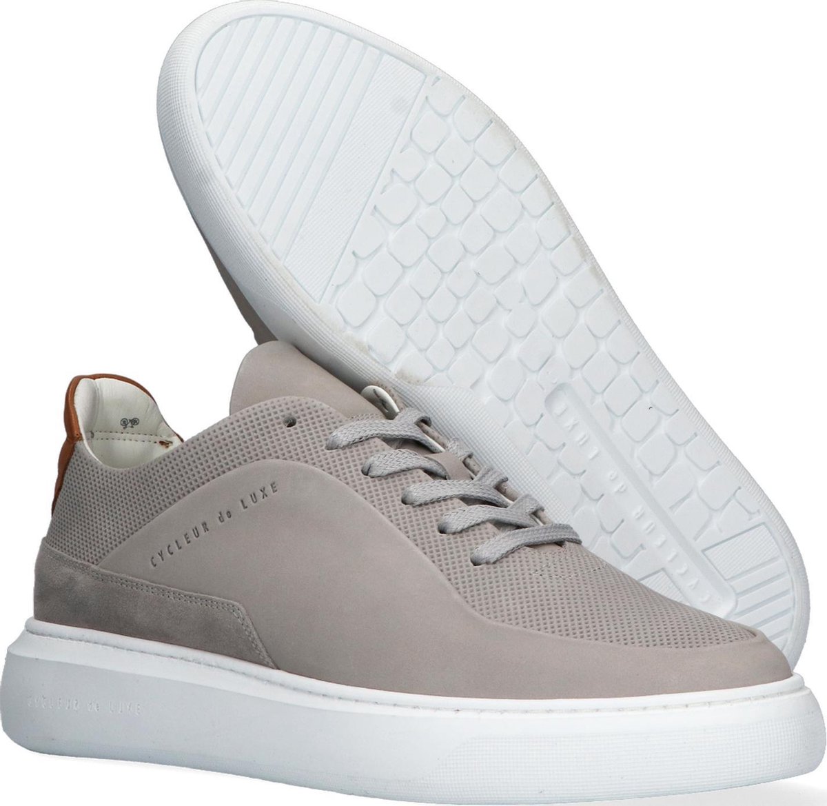 Cycleur de Luxe Grijze Lage Sneakers Greenland - Schoenen.nl