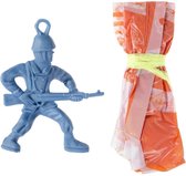 Parachute lanceerder | Parachutespringer | 6 Cm | Blauw