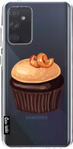 Casetastic Samsung Galaxy A72 (2021) 5G / Galaxy A72 (2021) 4G Hoesje - Softcover Hoesje met Design - The Big Cupcake Print