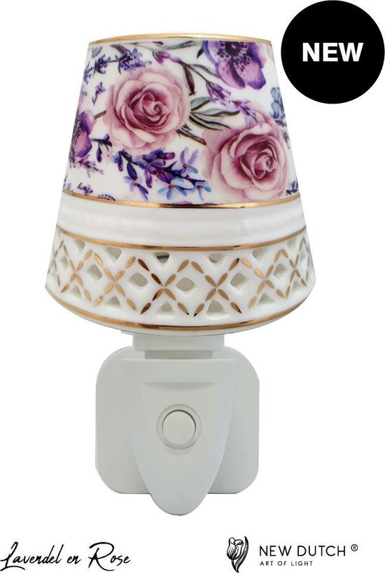 Night Light LED Lavendel en Rose New Dutch®