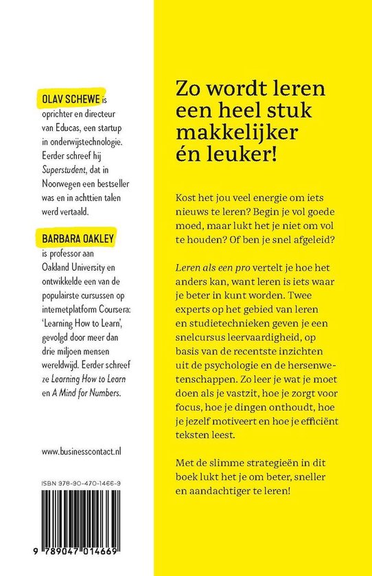 Leren als een pro
