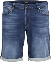 Jack & Jones Jog Denim Jeans Short blauw (Maat: wijdte40)