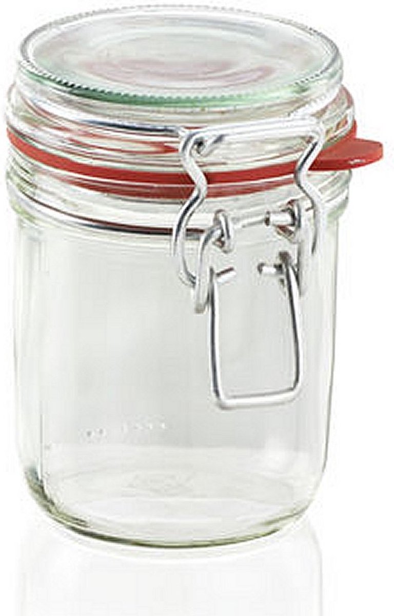 Leifheit Leifheit 3192 Weckpot met Beugelsluiting 370 ml Glas/RVS