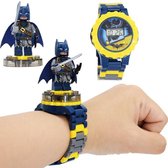 Minifigure horloge - bouwstenen inclusief Mini Figure - Batman