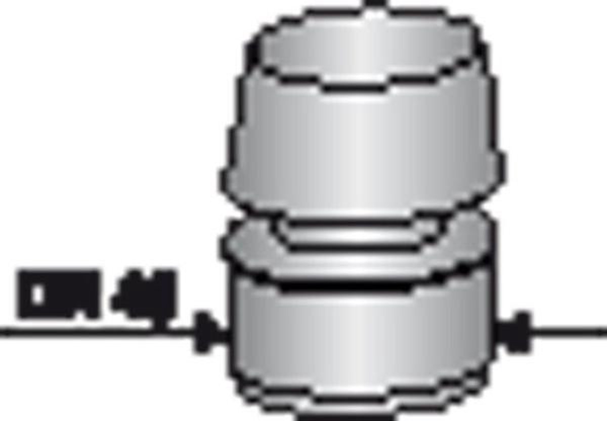 ABU beluchter 40mm voor binnenriolering