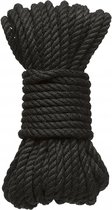 6mm Hemp Bondage Rope - 30 Ft. Black - Bondage Toys - black - Discreet verpakt en bezorgd