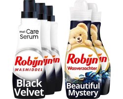 Robijn Perfect Match Black Wasmiddel en Wasverzachter - 63 wasbeurten - Voordeelverpakking