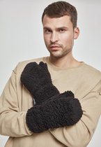 Urban Classics Handschoenen -S/M- Sherpa Zwart