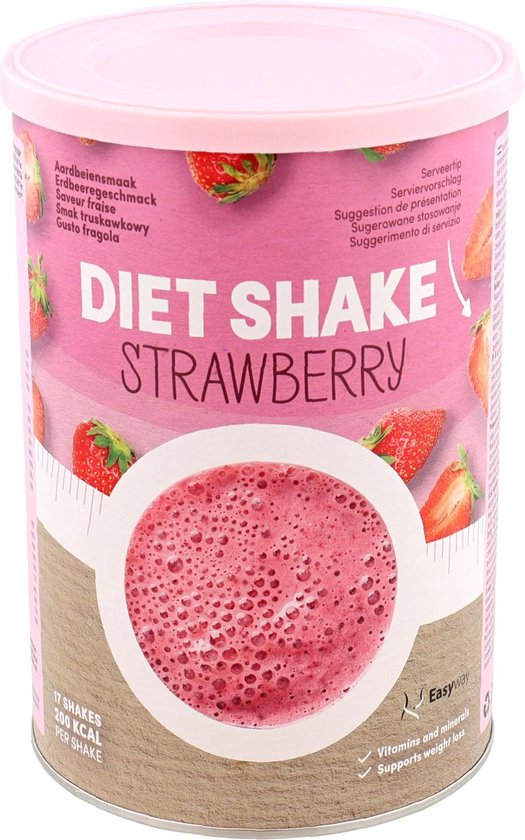 Diet Shake 425 g saveur fraise | bol