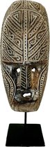 Nusa Originals - Traditioneel Balinees Masker op Standaard (motief 2)