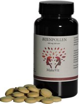 MakeVit Bijenpollen - Tabletvorm - 100 tabletten van 500 mg - Natuurproduct