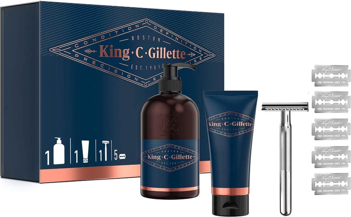 King C. Gillette Starter Geschenkset
