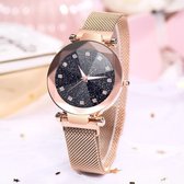 Minimalist Quartz Horloge - Luxe Horloge Voor Dames - Roze Goud