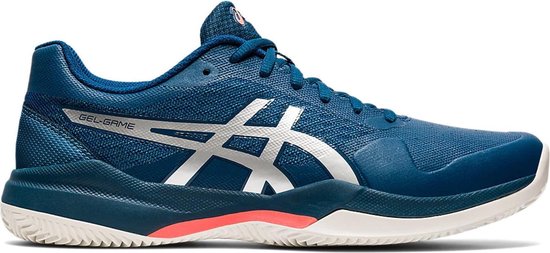 ASICS - Herenschoenen - Gel-Game 7 Clay - mako blue/pure silver - maat 46 |  bol.com