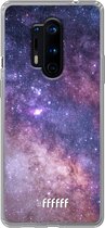 OnePlus 8 Pro Hoesje Transparant TPU Case - Galaxy Stars #ffffff
