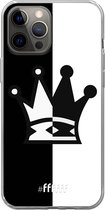 6F hoesje - geschikt voor iPhone 12 Pro Max -  Transparant TPU Case - Chess #ffffff