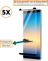 galaxy note 8 screenprotector | Galaxy Note 8 tempered glass 5x | Galaxy Note 8 SM-N950F beschermglas | 5x screenprotector galaxy note 8 samsung | Samsung Galaxy Note 8 tempered gl