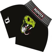 Booster Kickboxing Muay Thai Short Snake Zwart Kies uw maat Kickboks Broek: XL = maat 33/34 | 80-90kg