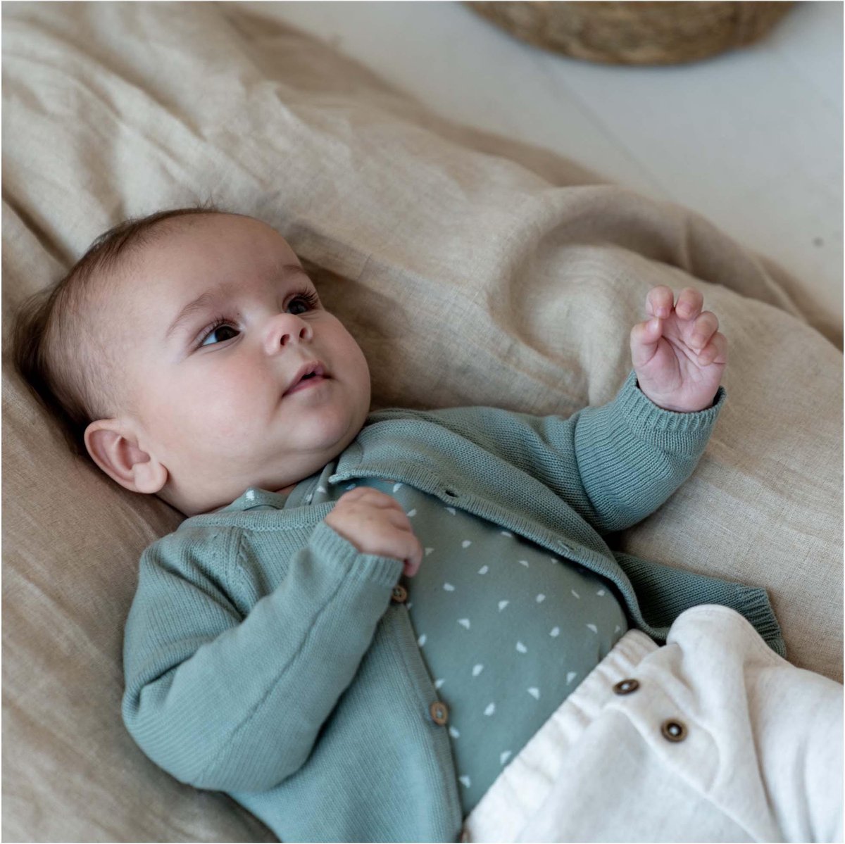slijm ik klaag schraper Prénatal Newborn Vestje - Baby Kleding voor Jongens - Maat 62 - Mintgroen |  bol.com