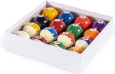 Heemskerk Poolballen voor kleine pooltafels - officiële kleuren - 48,0 mm