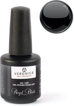 Veronica NAIL-PRODUCTS® - Gel Nagellak Royal Black - Zwarte gel nagellak - UV & LED hardend