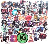 Naruto Stickers - 70 Stuks - Stickers Volwassenen - Stickers voor Kinderen - Laptop - Anime - Manga - Itachi - Sasuke - Naruto - Madara - Kakashi