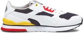 PUMA R78 FUTR Heren Sneakers - Puma White-Poppy Red-Puma Black - Maat 45