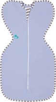 Love To Dream™ inbakerslaapzak Swaddle Up™ Original Small 3.5-6 kg – 1.0 TOG (20°C -  24°C) - Blue – Fase 1