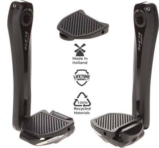 Adaptateur SPD Pour Pédales Route – Lot De 2, Convertit Vos Pédales Automatiques En Plates, Antidérapant Et Léger