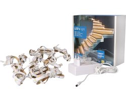 LED trapverlichting met bewegingssensor - 2700k - voor trappen met bekleding - 15 x 80
