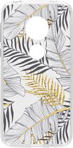 Design Backcover Motorola Moto G7 Play hoesje - Glamour Botanic