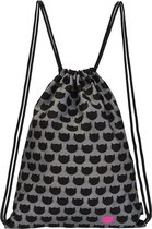 Moses Gymtas Ed, The Cat "cats All Over" Zwart 42 Cm