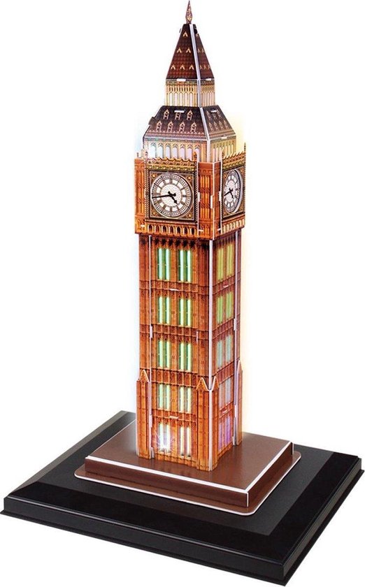 Big Ben 3D-puzzel met led-verlichting | bol.com