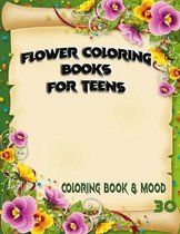 Flower Coloring books for teens
