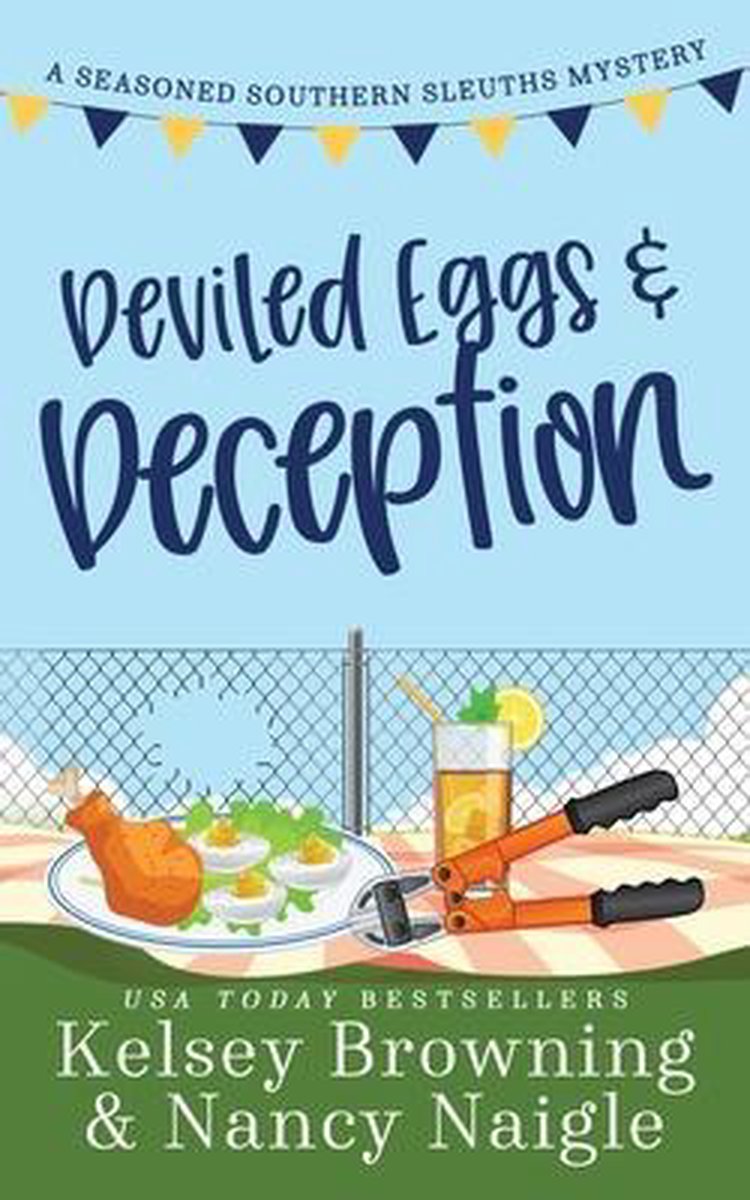Seasoned Southern Sleuths Cozy Mystery- Deviled Eggs and Deception - Kelsey Browning
