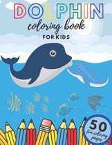 Dolphin Coloring Book For Kids