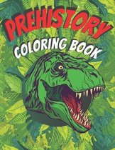 Prehistory Coloring Book