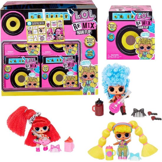L.O.L. Surprise! Remix Hairflip Tots Serie A - Minipop