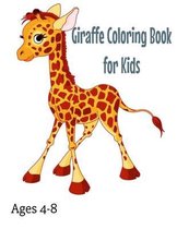 Giraffe Coloring Book for Kids Ages 4-8 Size 8.5 x11  60 Pages