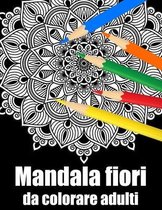 Mandala fiori da colorare adulti