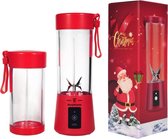 Easyblender- Blender- Easyblends Pro- Extra cup- Rood- Draagbaar- Kersteditie- Kerstcadeau