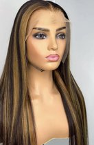 Silky Straight  Lace wig