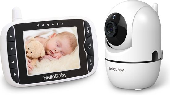 HelloBaby HB65 Babyfoon met Camera - Op Afstand bedienbaar
