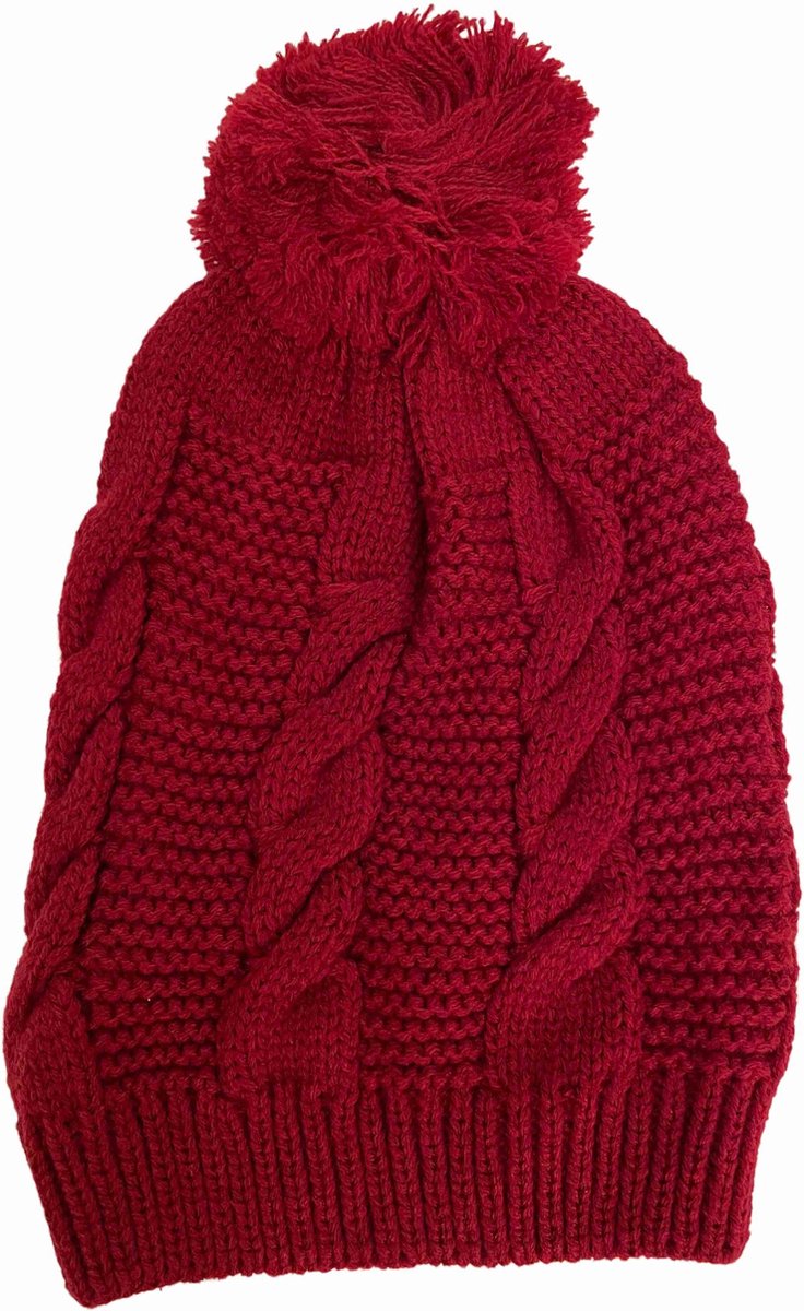 Premium Kwaliteit Dames Muts / Beanie - Hoogwaardige kwaliteit | Rood