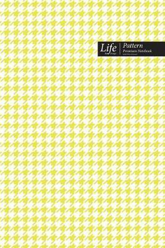 Checkered II Pattern Composition Notebook, Dotted Lines, Wid ... - cover