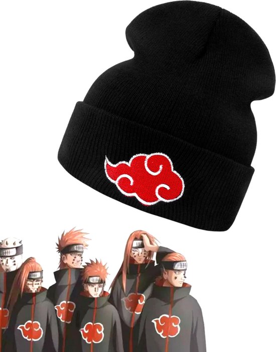 Naruto Hat - Beanie - Hat Men - Hat Women - Beanie Hat - Anime - Manga -  Akatsuki - Zwart | bol