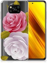 Silicone Back Case Xiaomi Poco X3 | Poco X3 Pro GSM Hoesje Roses